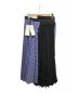sacai (サカイ) パネルカラーブロックスカート / PANEL COLOR BLOCK SKIRT ブルー サイズ:3：29800円