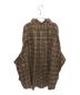 RALPH LAUREN (ラルフローレン) ビッグチェックシャツ ブラウン サイズ:5X：6000円