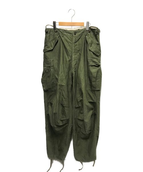 USMC（ユーエスエムシー）USMC (ユーエスエムシー) 50‘SM-51フィールドカーゴパンツ オリーブ サイズ:LONG-MEDIUMの古着・服飾アイテム