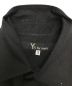中古・古着 Y's for men (ワイズフォーメン) ハーフスリーブシャツ ブラック サイズ:M：14000円