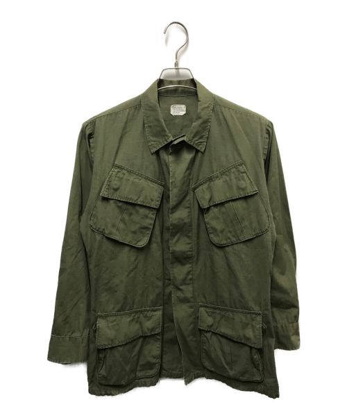 US ARMY（ユーエスアーミー）US ARMY (ユーエス アーミー) 70`S ジャングルファティーグジャケット オリーブ サイズ:X-SMALLX-REGULARの古着・服飾アイテム