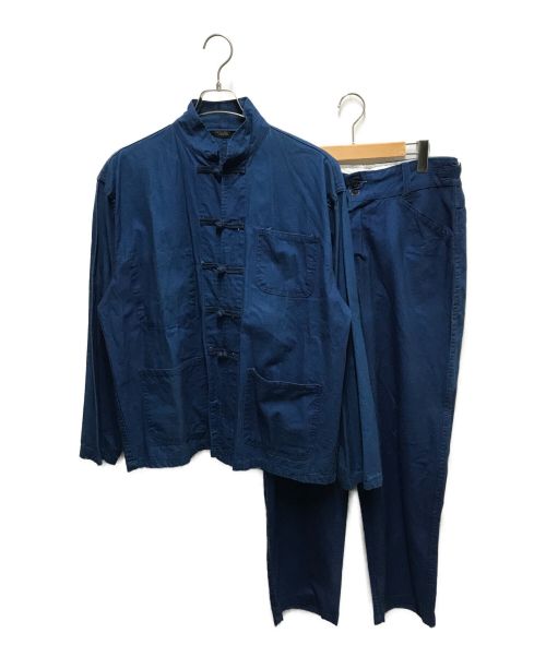 不明（不明）不明 (フメイ) フレンチチャイナセットアップ ブルー サイズ:下記参照の古着・服飾アイテム