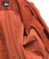 中古・古着 stussy (ステューシー) 90`Sパイルジャケット オレンジ サイズ:M：15800円