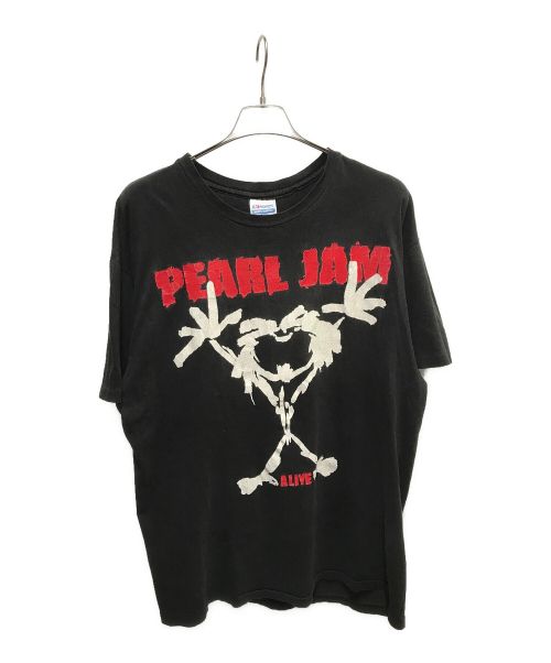 PEARL JAM ALIVE（パールジャムアライブ）PEARL JAM ALIVE (パールジャムアライブ) ヴィンテージプリントtシャツ ブラック サイズ:XLARGEの古着・服飾アイテム