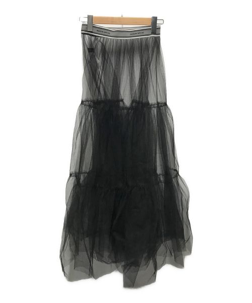 MAISON SPECIAL（メゾンスペシャル）MAISON SPECIAL (メゾンスペシャル) ティアードチュールスカート / Tiered Tulle Skirt ブラック サイズ:FREEの古着・服飾アイテム