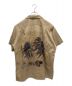 POLO RALPH LAUREN (ポロ・ラルフローレン) 90’S オープンカラーシャツ ベージュ サイズ:XL：17800円