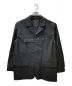YOHJI YAMAMOTO WORK SHOP（ヨウジヤマモト ワークショップ）の古着「ウールツイルデザインジャケット」｜ブラック