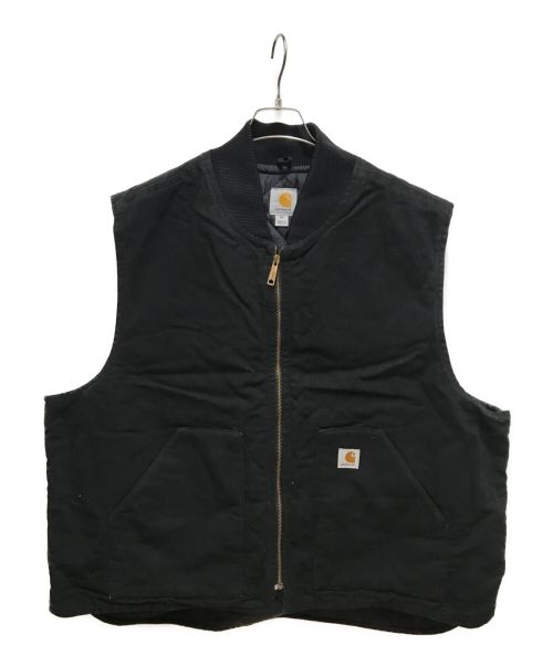 CarHartt（カーハート）CarHartt (カーハート) Duck Arctic Quilt Lined ベスト ブラック サイズ:3XLの古着・服飾アイテム