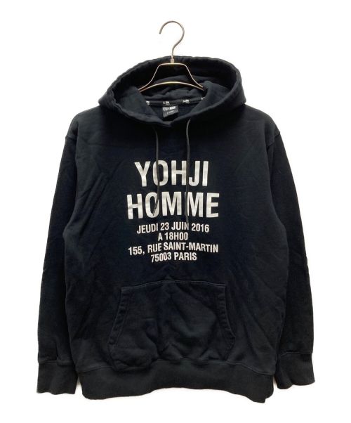 YOHJI YAMAMOTO（ヨウジヤマモト）YOHJI YAMAMOTO (ヨウジヤマモト) New Era (ニューエラ) HOODIE YY VISOR ADDRESS LOGO HM BLK ブラック サイズ:5の古着・服飾アイテム