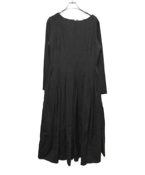 YAECA（ヤエカ）YAECA (ヤエカ) ビッグタックワンピース ブラック サイズ:Mの古着・服飾アイテム