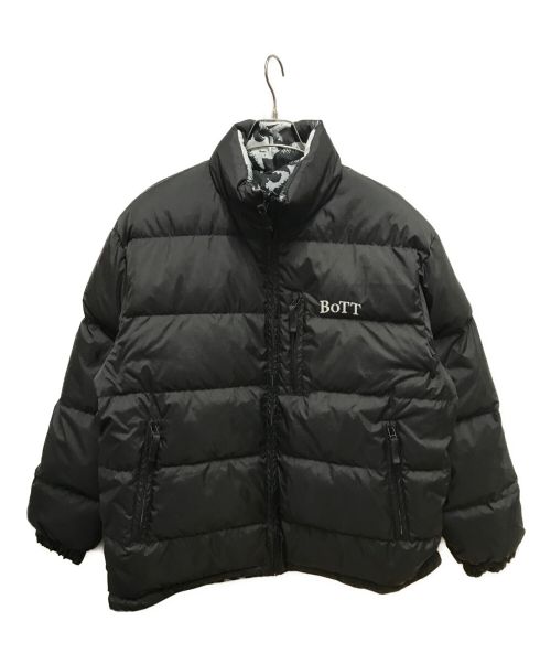 BoTT（ボット）BoTT (ボット) リバーシブルダウンジャケット / Reversible Down Jacket ブラック サイズ:Mの古着・服飾アイテム