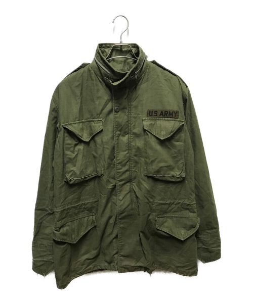 US ARMY（ユーエスアーミー）US ARMY (ユーエス アーミー) M65フィールドジャケット2nd カーキ サイズ:Mの古着・服飾アイテム