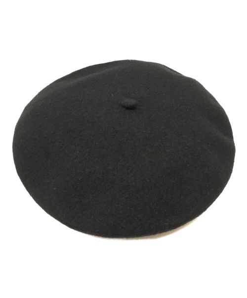 GUCCI（グッチ）GUCCI (グッチ) GGロゴベレー帽 ブラック サイズ:Mの古着・服飾アイテム