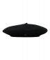 GUCCI (グッチ) GGロゴベレー帽 ブラック サイズ:M：25800円