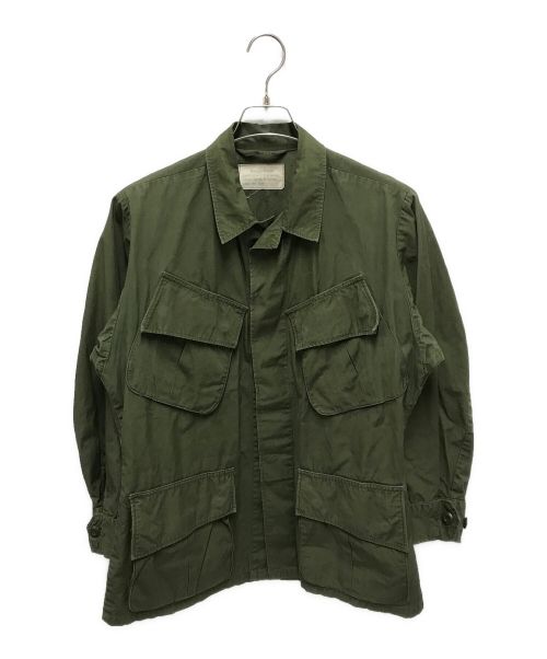 US ARMY（ユーエスアーミー）US ARMY (ユーエス アーミー) 3rdジャングルファティーグジャケット オリーブ サイズ:SMALL-SHORTの古着・服飾アイテム