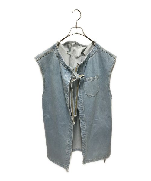 soduk（スドーク）soduk (スドーク) wave denim jacket インディゴ サイズ:Fの古着・服飾アイテム
