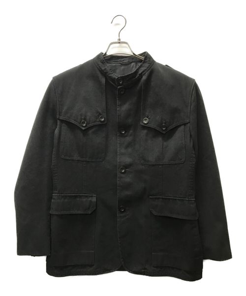 GUCCI（グッチ）GUCCI (グッチ) エポレットサファリジャケット ブラック サイズ:52の古着・服飾アイテム