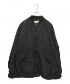 THE SHINZONEザ シンゾーン）の古着「フレアフライトジャケット」｜ブラック