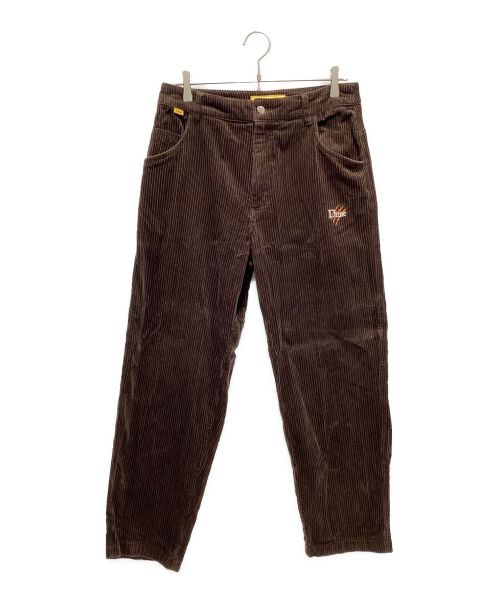 Dime（ダイム）Dime (ダイム) Dino Baggy Corduroy Pants ブラウン サイズ:Sの古着・服飾アイテム