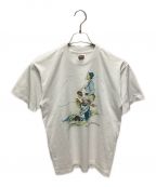 FRUIT OF THE LOOMフルーツオブザルーム）の古着「プリントTシャツ」｜ホワイト