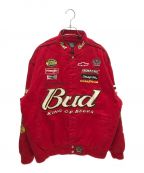 JH Designジェイエイチデザイン）の古着「racing jacket」｜レッド