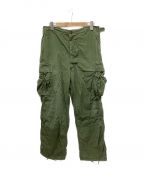 US ARMYユーエスアーミー）の古着「60’s Jungle Fatigue Trousers」｜オリーブ