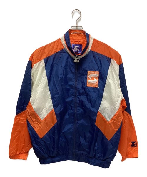 STARTER（スターター）STARTER (スターター) 90’s ナイロンジャケット ネイビー×オレンジ サイズ:XLの古着・服飾アイテム
