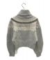 rhodo lirion (ロドリリオン) brushed lopi turtle neck sweater グレー サイズ:S：13000円
