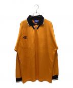 UMBROアンブロ）の古着「90’Sゲームシャツ」｜オレンジ