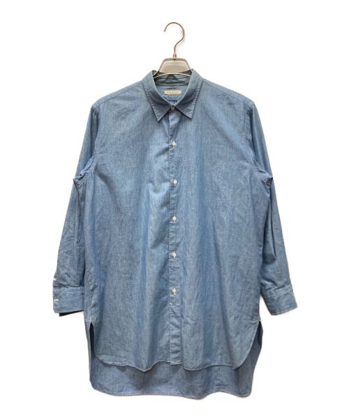 HEUGN（ユーゲン）HEUGN (ユーゲン) シャンブレーシャツ ライトインディゴ サイズ:2の古着・服飾アイテム