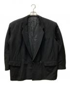 COMME des GARCONS HOMME PLUSコムデギャルソンオムプリュス）の古着「90’s wool power shoulder double jacket」｜ブラック