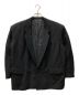 COMME des GARCONS HOMME PLUS（コムデギャルソンオムプリュス）の古着「90’s wool power shoulder double jacket」｜ブラック