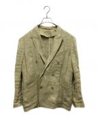 中古・古着通販】CABAN (キャバン) メランジリネン ダブルブレスト  