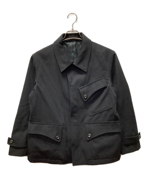 Ujoh（ウジョー）Ujoh (ウジョー) TAND COLLAR COAT ブラック サイズ:1の古着・服飾アイテム