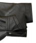 中古・古着 UNFOLLOW (アンフォロー) レザージャケット ブラック サイズ:F：20000円