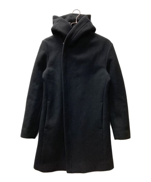 Junhashimoto（ジュンハシモト）Junhashimoto (ジュンハシモト) WRAP COAT ブラック サイズ:4の古着・服飾アイテム