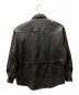 TRISECT2 JOURNAL STANDARD (トライセクト2 ジャーナルスタンダード) ラムレザー ファットシャツ ブラック サイズ:S：16000円