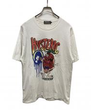 Hysteric Glamour (ヒステリックグラマー) ストロベリーモンスターTシャツ ホワイト サイズ:SIZE L