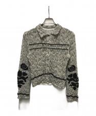 TODAYFUL (トゥデイフル) Embroidery Mesh Shirts ベージュ サイズ:F