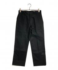 RAF SIMONS (ラフシモンズ) ダブルニーワークパンツ/Double Knee Work Pants ブラック サイズ:44