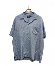 POLO RALPH LAUREN (ポロ・ラルフローレン) オープンカラーシャツ ブルー サイズ:L