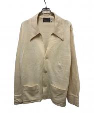 PENDLETON (ペンドルトン) 60-70s SIR PENDLETONニットカーディガン アイボリー サイズ:Ｌ