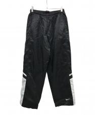 NIKE (ナイキ) ナイロントラックパンツ ブラック サイズ:M