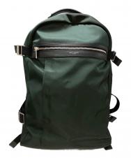 Saint Laurent Paris (サンローランパリ) City Backpack/シティバックパック グリーン×ブラック