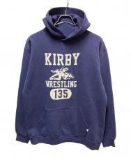 RUSSELL ATHLETIC (ラッセルアスレチック) 4段プリントフーディ ネイビー サイズ:	SIZE L