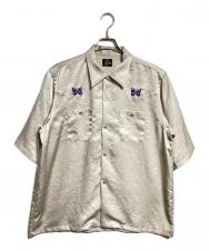 Needles (ニードルズ) S/S Cowboy One-Up Shirt/ショートスリーブ カウボーイ ワンアップ シャツ ベージュ サイズ:Ｌ