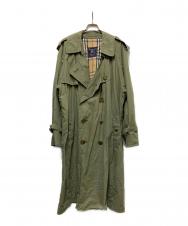 Burberry's (バーバリーズ) トレンチコート グリーン サイズ:-