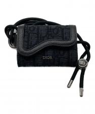 DIOR (ディオール) ショルダーウォレット ブラック