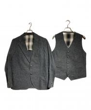 The Stylist Japan (ザスタイリストジャパン) 2ピースセット ジャケット＆ジレ/2-Piece Set: Jacket & Gilet グレー サイズ:S