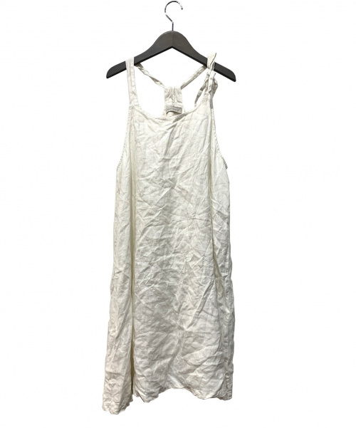 中古 古着通販 Bisque By Nest Robe ビスクバイネストローブ リネンキャミソールワンピース ホワイト サイズ ブランド 古着通販 トレファク公式 Trefac Fashion